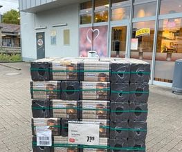 REWE Kessler Eberbach Kohlebriketts