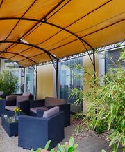 Terrasse von den Zimmern 9 und 10