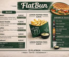 Flat Bun Bild 1