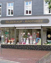 Aussenansicht der Glückauf-Apotheke
