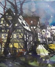 Aquarell auf Bütten, von: Andreas Mattern ©