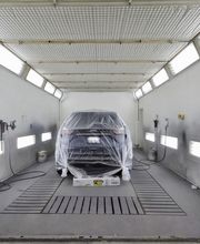 Exterior of Spray Paint Booth