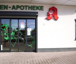 Aussenansicht der Linden-Apotheke