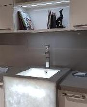 Waschbecken im Marquardt Küchenstudio Hannover
