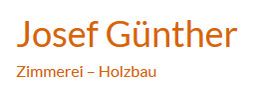 Josef Günther Zimmerei