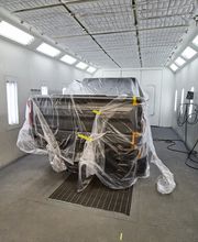 Exterior of Spray Paint Booth