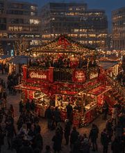 Santas Weihnachtsmarkt im MediaPark Bild 2