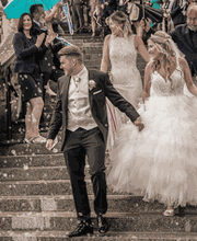 Abschied des Brautpaars - Wolfgang Schmidberger | Hochzeitsfotograf Stuttgart