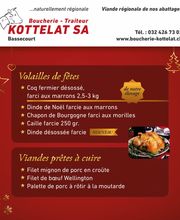 Boucherie-Traiteur Kottelat SA Bild 2