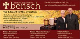Bestattungsinstitut Bensch - Potsdam