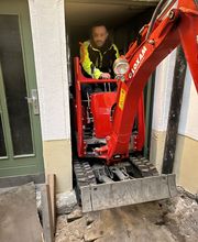 Rückbau Innenhof im engsten Raum