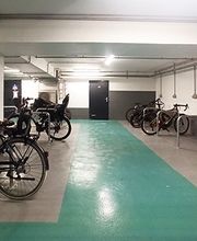 zone vélos du parking Bergson St Augustin