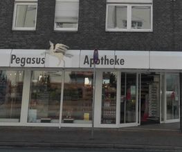 Aussenansicht der Pegasus-Apotheke