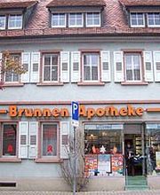 Aussenansicht der Brunnen-Apotheke