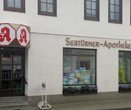 Aussenansicht der Sertürner-Apotheke