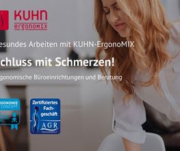 Rückenschmerzern am Arbeitsplatz müssen nicht sein - wir helfen ihnen gerne mit einem passenden Bürostuhl