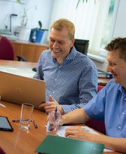 Mitarbeiter in Besprechung