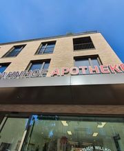 Aussenansicht der Bahnhof-Apotheke Durlach