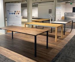 Comnata Esstische im Showroom von Showme Stores in Bad Säckingen
