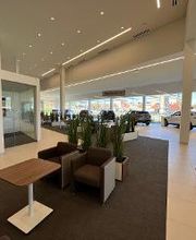 Land Rover Novi back of showroom.