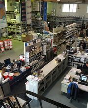 Standortbild Innenraum Lager MEGA eG Holzminden, Großhandel für Maler, Bodenleger und Stuckateure