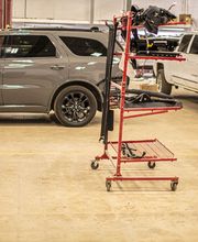 Wide Shot of Body Repair Area