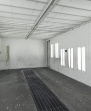 Exterior of Spray Paint Booth