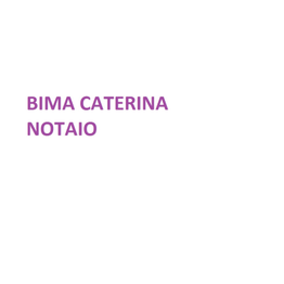 Bima Notaio Caterina logo