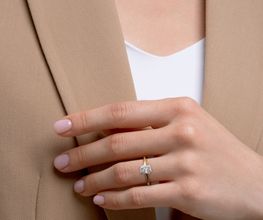 Radiantschliff Verlobungsring