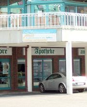 Aussenansicht der Vier-Tore-Apotheke am Kaufland