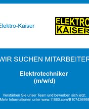 Elektrotechniker (m/w/d)