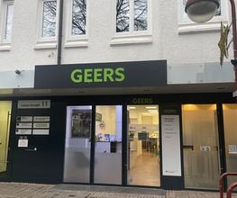 Außenaufnahme vom GEERS Fachgeschäft