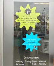 Schaufenster Wäscherei Dachau