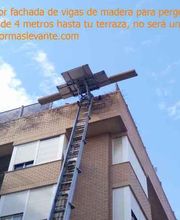Plataformas Levante - Elevación por fachada de Materiales, Mobiliario y Grúas para Mudanzas imagen 5