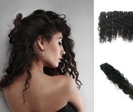 Echthaar-Extensions-gelockt-55cm-Tresse