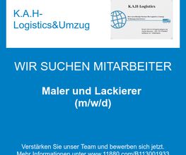 Maler und Lackierer (m/w/d)