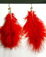 Boucles d'oreilles Collection Plumes.
Techniques : Plumes & métal doré.
Créations & pièces uniques par Salomé Osorio.