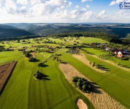 Panoramablick Luftaufnahme Golfplatz Miltenberg