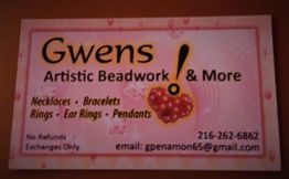 Gwens Artistic Bead Work & More LLC