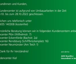 AOK NordWest - Kundencenter Kiel Bild 1
