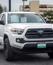 Trucks Parked in a Row