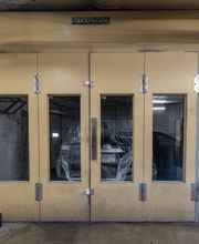 Exterior of Spray Paint Booth