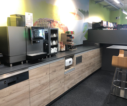 Innenansicht Kaffeemaschine AGROLA TopShop