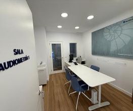 Sala de Audiometría del Centro Auditivo Audika Palma de Mallorca ubicado en Carrer de Gilabert de Centelles, 8B, Llevant, Palma.