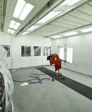 Exterior of Spray Paint Booth