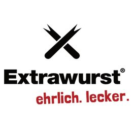 Das Extrawurst-Logo steht für ehrliche, leckere Imbisskultur mit Herz. Unser Markenzeichen: rote Schrift, klare Form und ein Versprechen – ehrlich. lecker. Extrawurst.