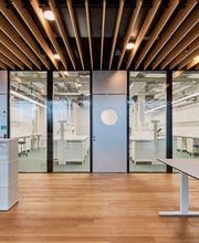 Abtrennung Büro zu Labor