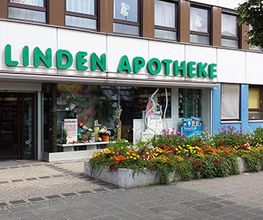 Aussenansicht der Linden-Apotheke