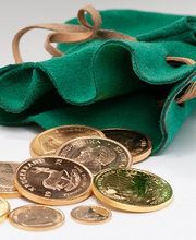 Verkauf von Goldmünzen