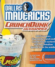 Mavericks Jackhammer Dessert with Oreo cookies